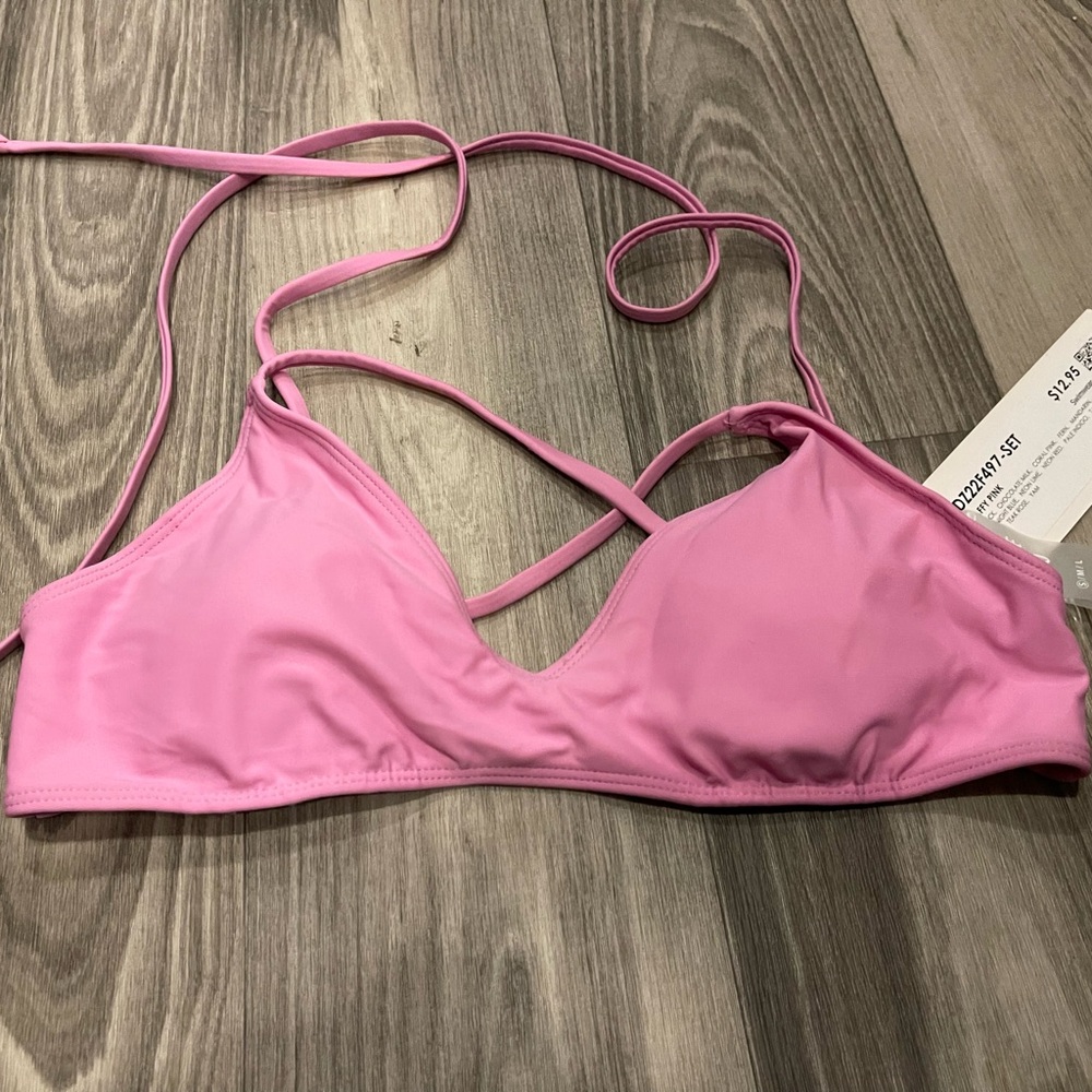 Pink Bikini Top